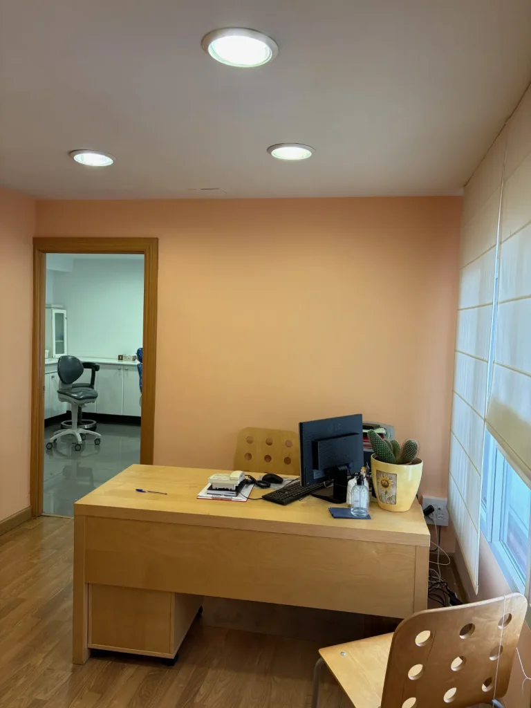 Clínica Dental Enrique Álvarez Díez - recepción de la clínica